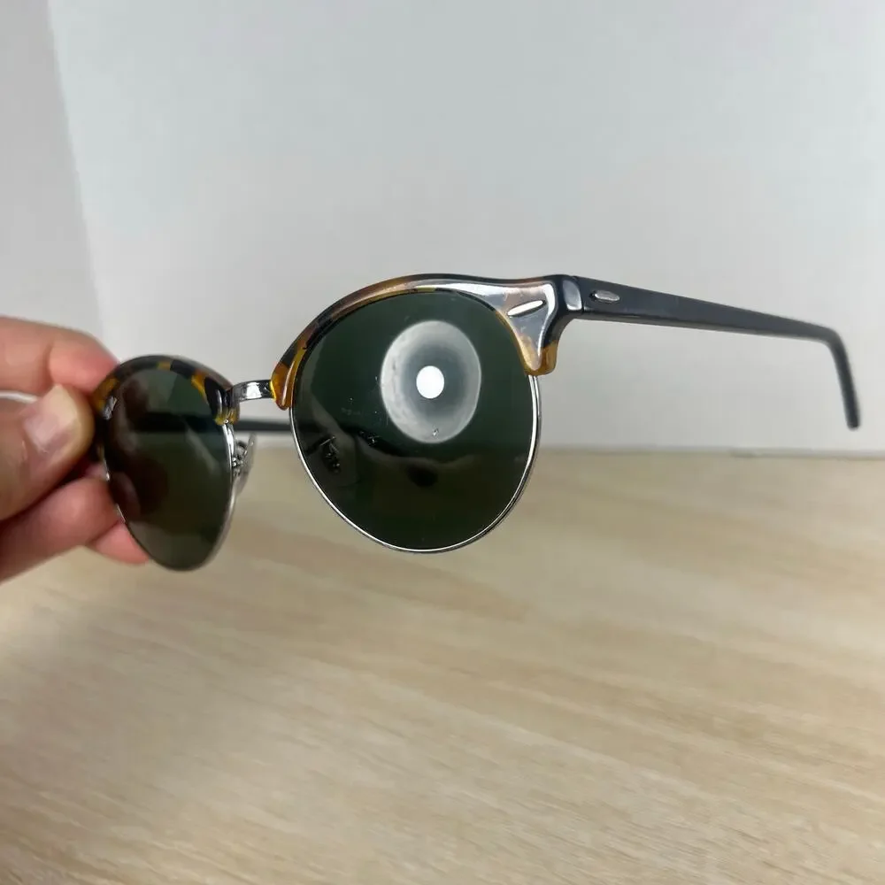 Ray-Ban RB4246 1157 Clubround Sunglasses Havana 51-19-145